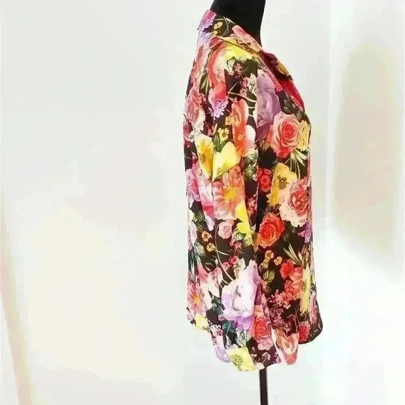 Catherine MALANDRINO Oversize Bright Floral Blouse - Picture 4 of 7